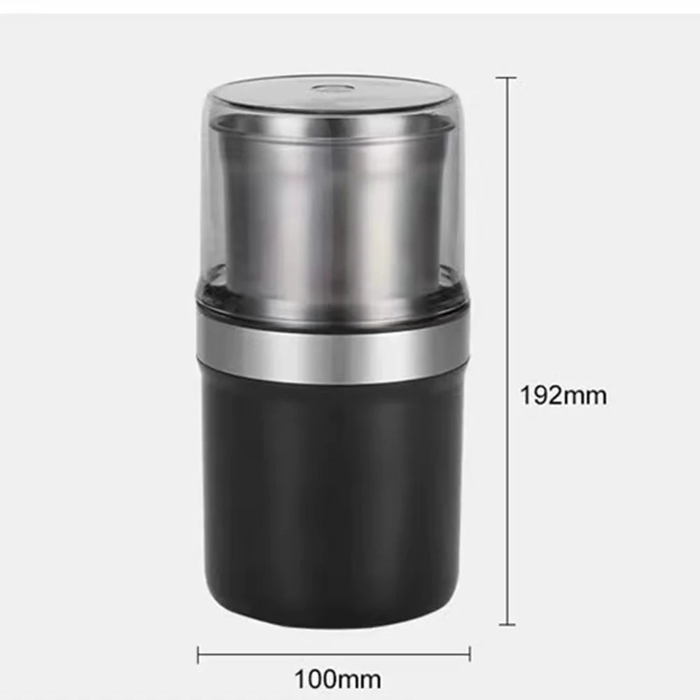 200W Grade High-Power Coffee Grinder Detachable for Cleaning Household Multifunctional Appliances and Kitchenware 220V/110V