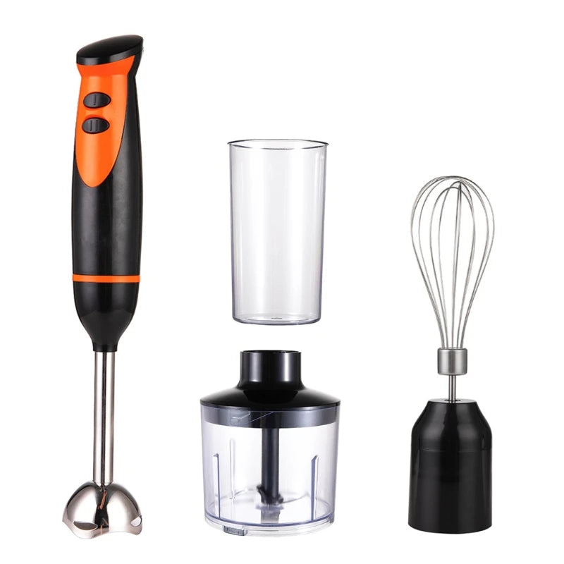 4-In-1 Multifunctional Hand 300W Immersion Mixer Vegetable Grinde