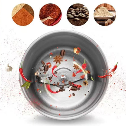 200W Grade High-Power Coffee Grinder Detachable for Cleaning Household Multifunctional Appliances and Kitchenware 220V/110V