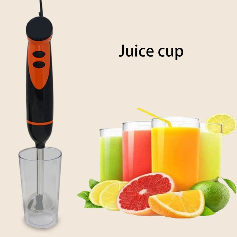 4-In-1 Multifunctional Hand 300W Immersion Mixer Vegetable Grinde