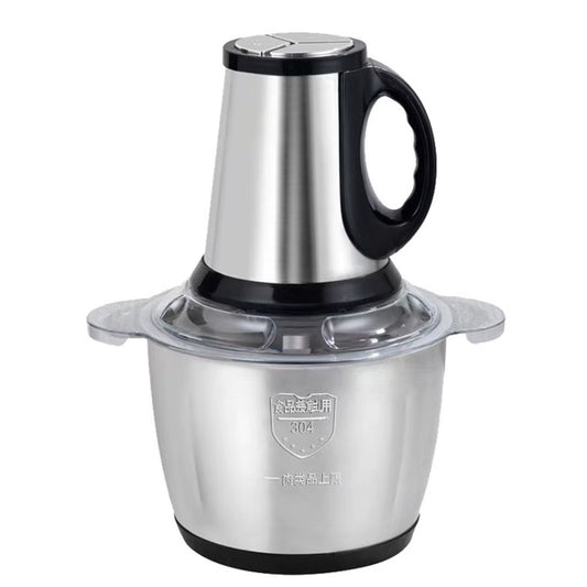 5L Meat Grinder Electric Stainless Steel Automatic Large Capacity High-Power Cutting Household Food Processor Chopper